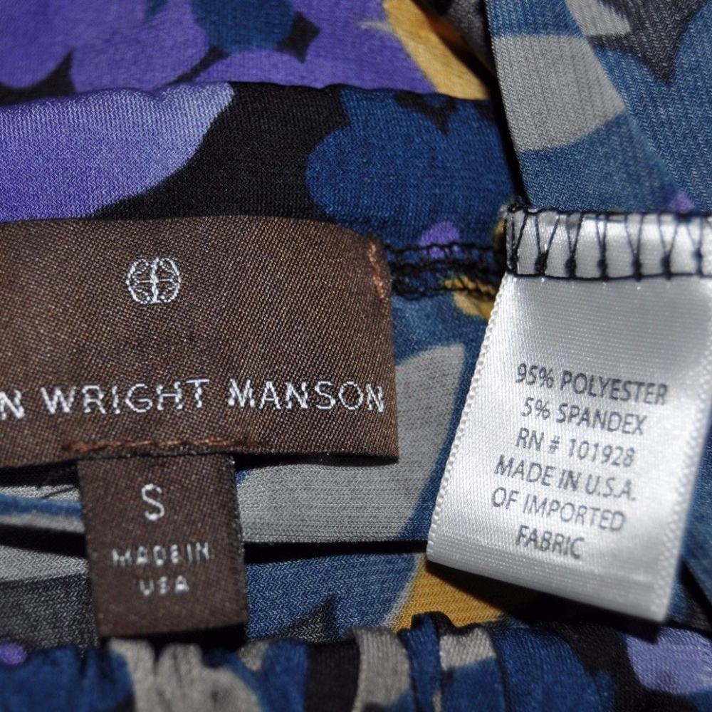 FENN WRIGHT MANSON Floral Shoulder Tie Tank Top D1 - Picture 7 of 7